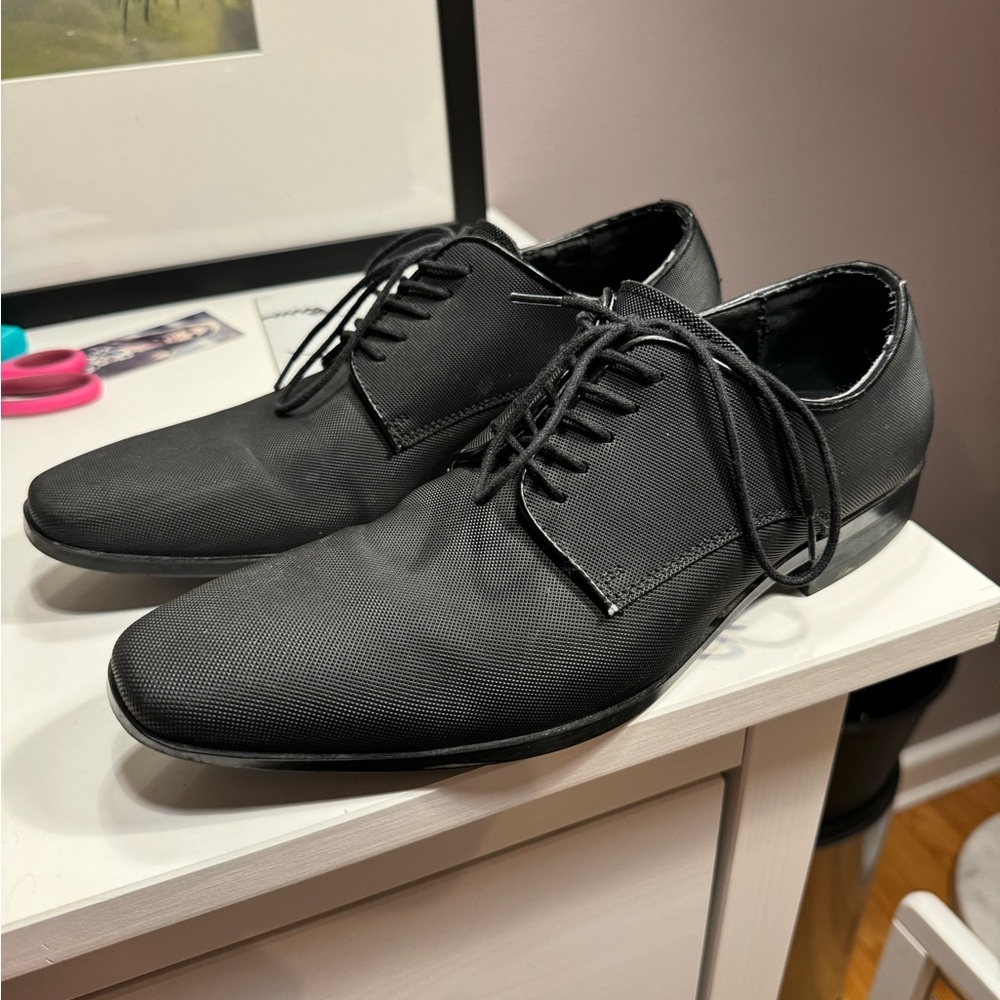 Black men's dress shoes. Aldo 8, EUR 41.